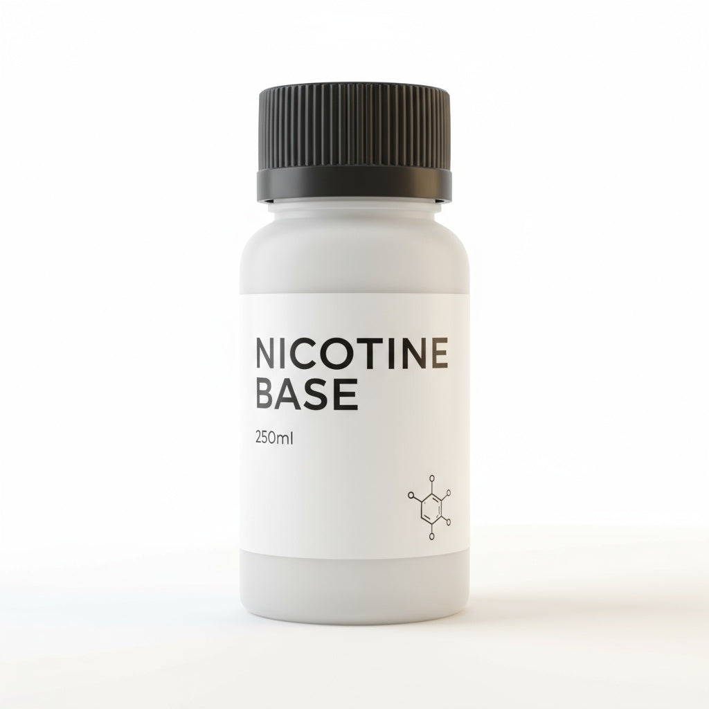 UNFLAVORED 100-200 MG/ML NICOTINE BASE 250ML 50/50 VG/PG